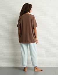 AE Oversized Halloween Graphic T-Shirt