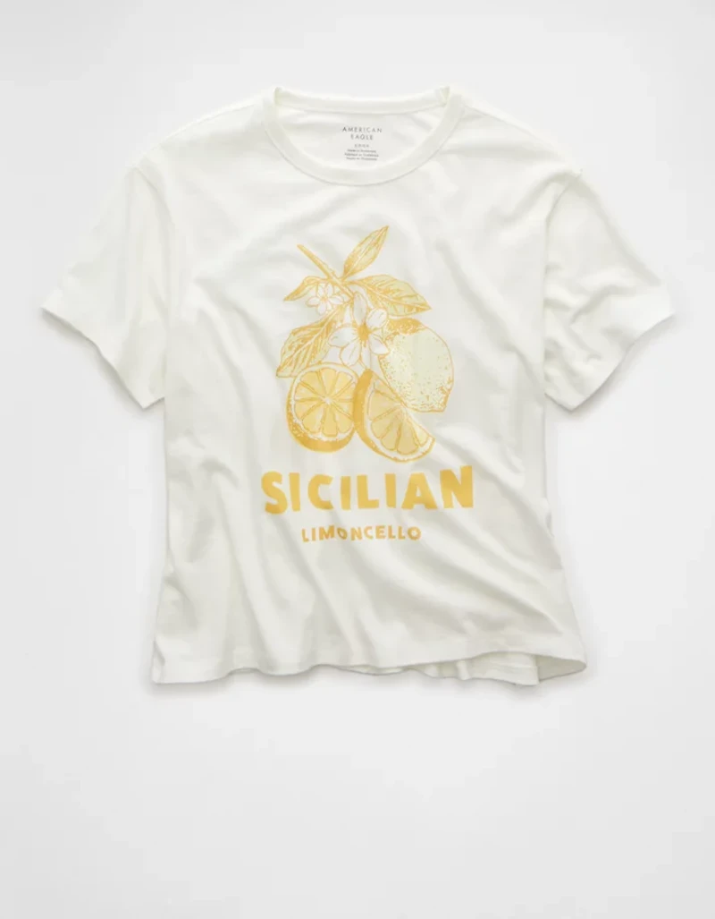 T-shirt à image Destination ancien petit ami AE