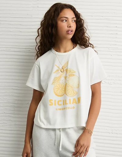 T-shirt à image Destination ancien petit ami AE