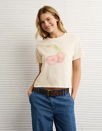 T-shirt à image aliment ex-petit ami AE