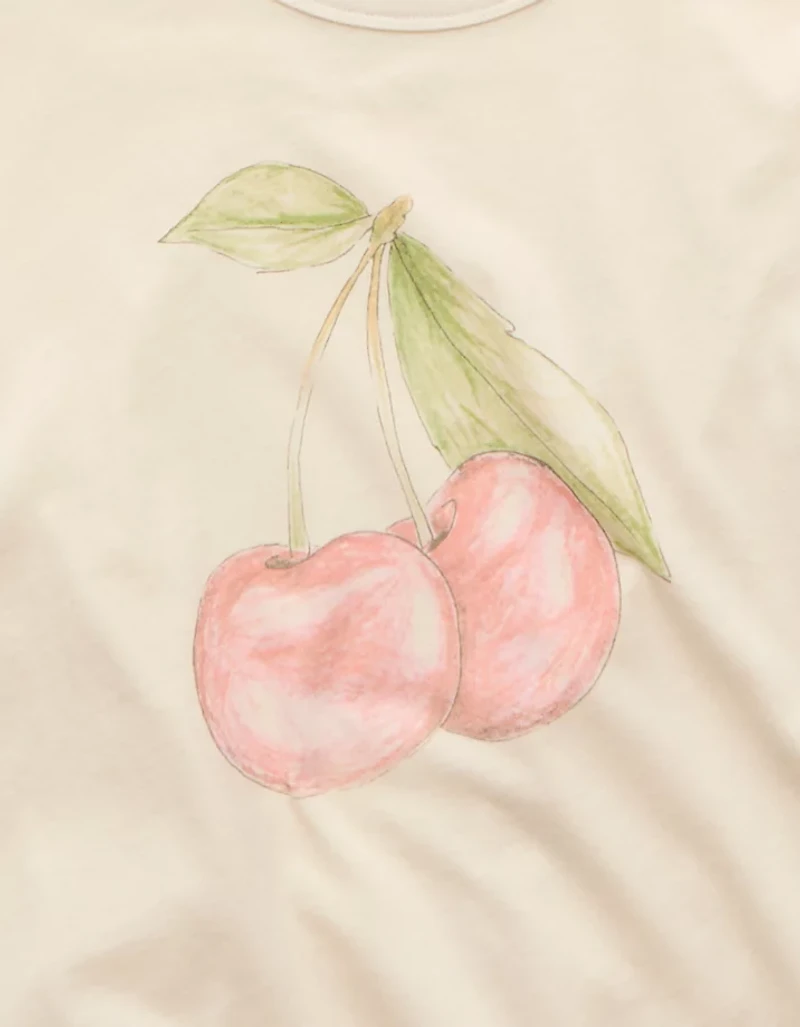 T-shirt à image aliment ex-petit ami AE