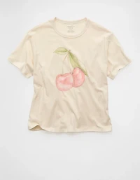 T-shirt à image aliment ex-petit ami AE