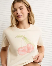 T-shirt à image aliment ex-petit ami AE
