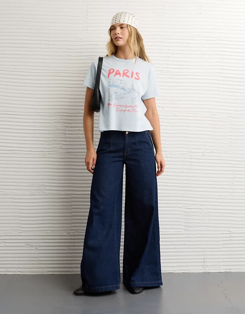 T-shirt à image ami AE