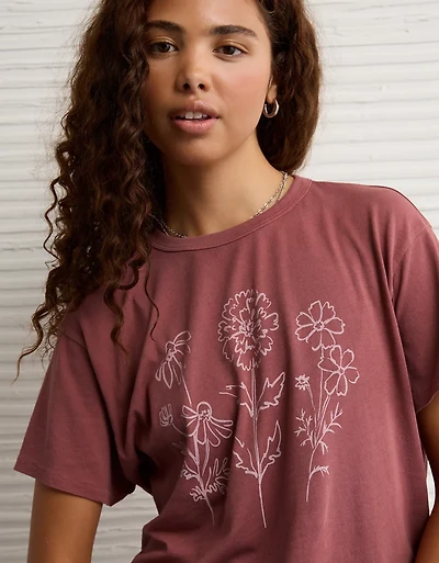 T-shirt à imprimé ex-petit ami AE