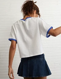 T-shirt en maille à image AE