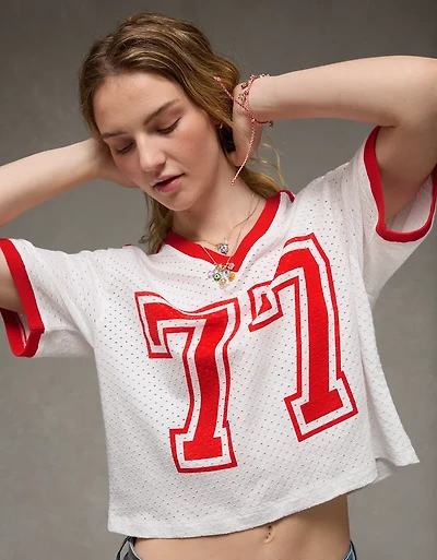 AE Graphic Mesh T-Shirt