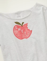 AE Off-the-Shoulder Graphic T-Shirt