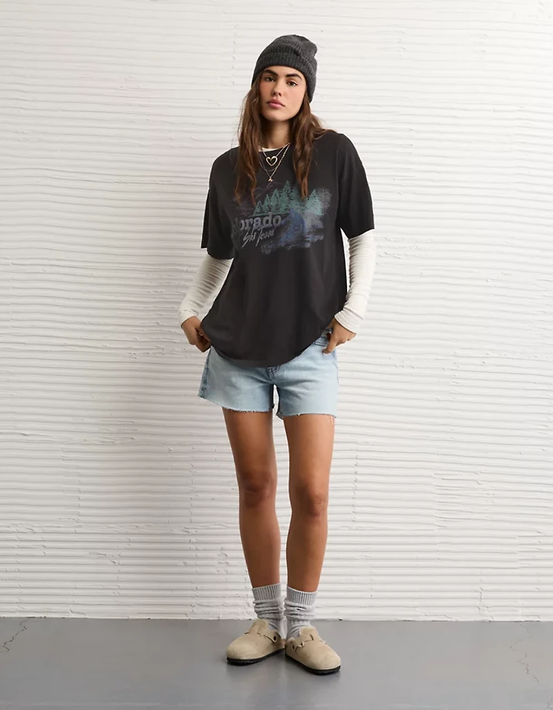 AE Colorado Oversized Graphic T-Shirt