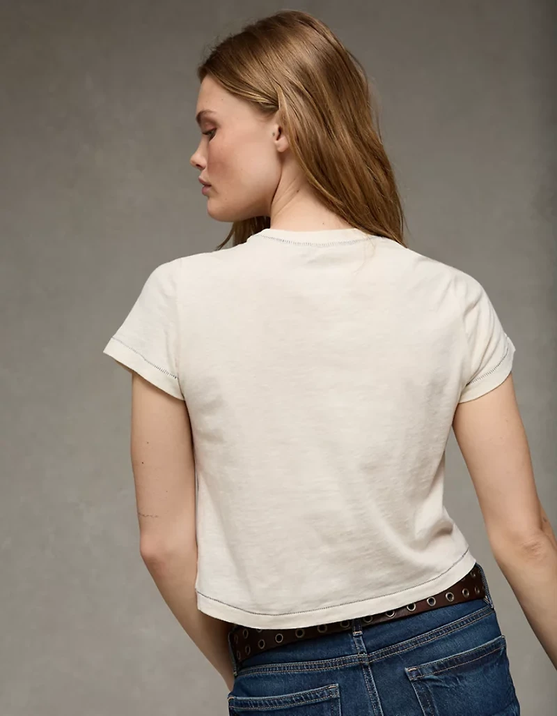 AE Western Graphic Shrunken Tee