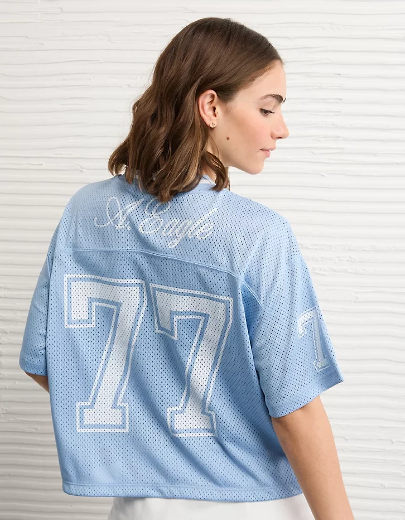 AE Mesh Jersey Graphic T-Shirt