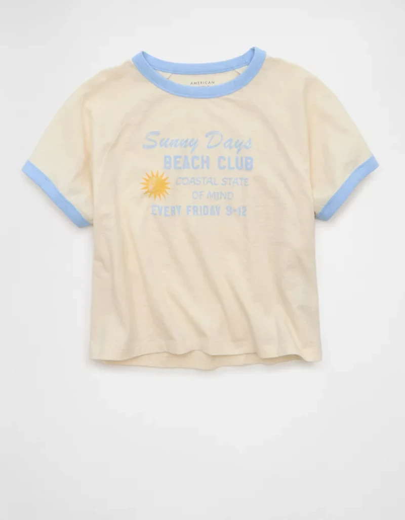 AE Graphic Ringer T-Shirt