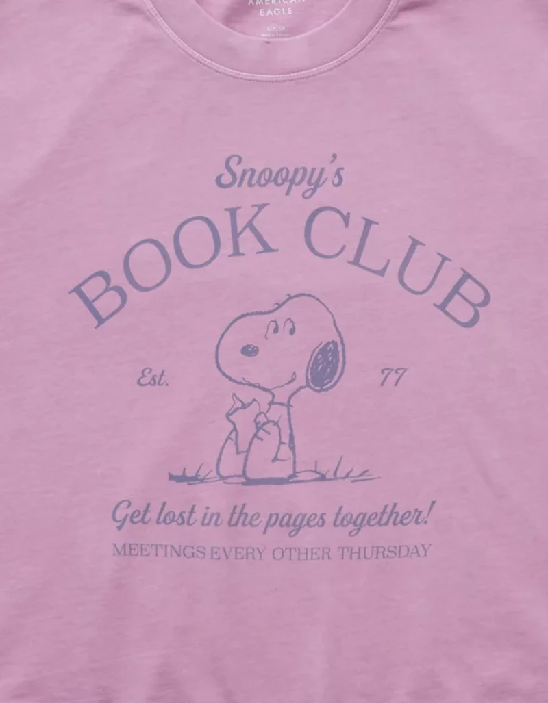 AE Boxy Snoopy Graphic T-Shirt
