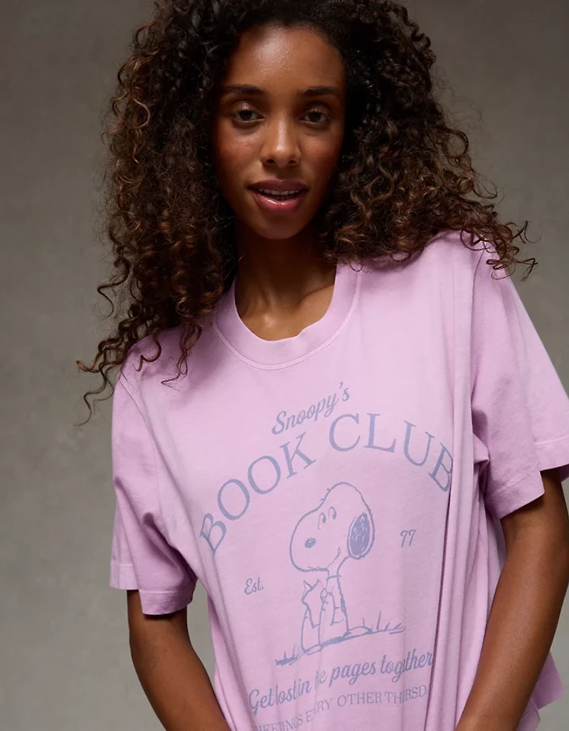 AE Boxy Snoopy Graphic T-Shirt