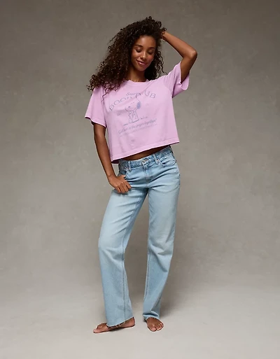 AE Boxy Snoopy Graphic T-Shirt