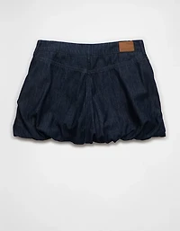 AE Stretch Denim Bubble Skirt
