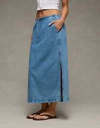 AE Dreamy Drape Pull-On Maxi Skirt