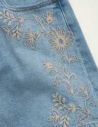 Minijupe parfaite à taille haute extensible AE