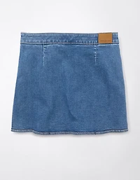 AE Next Level Denim It Knit Mini Skirt