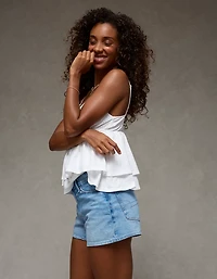 AE Strigid Curvy Super High-Waisted Relaxed Short