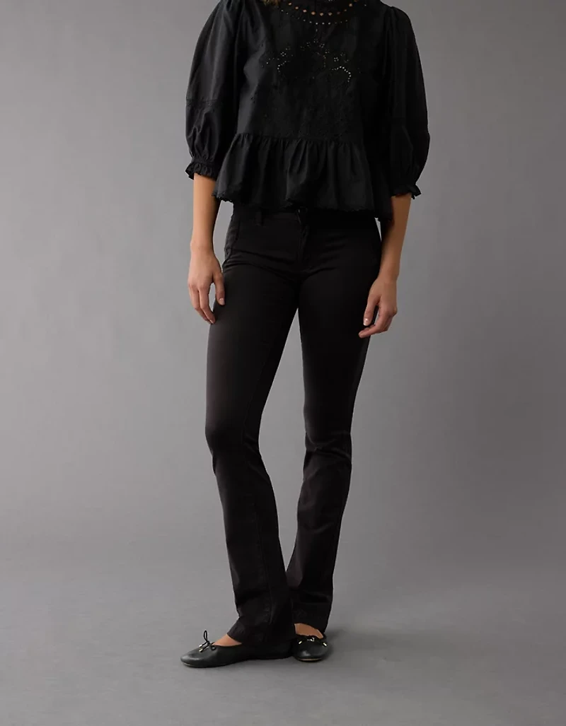 AE Stretch Low-Rise Kick Bootcut Pant