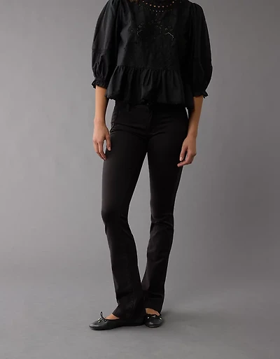 AE Stretch Low-Rise Kick Bootcut Pant