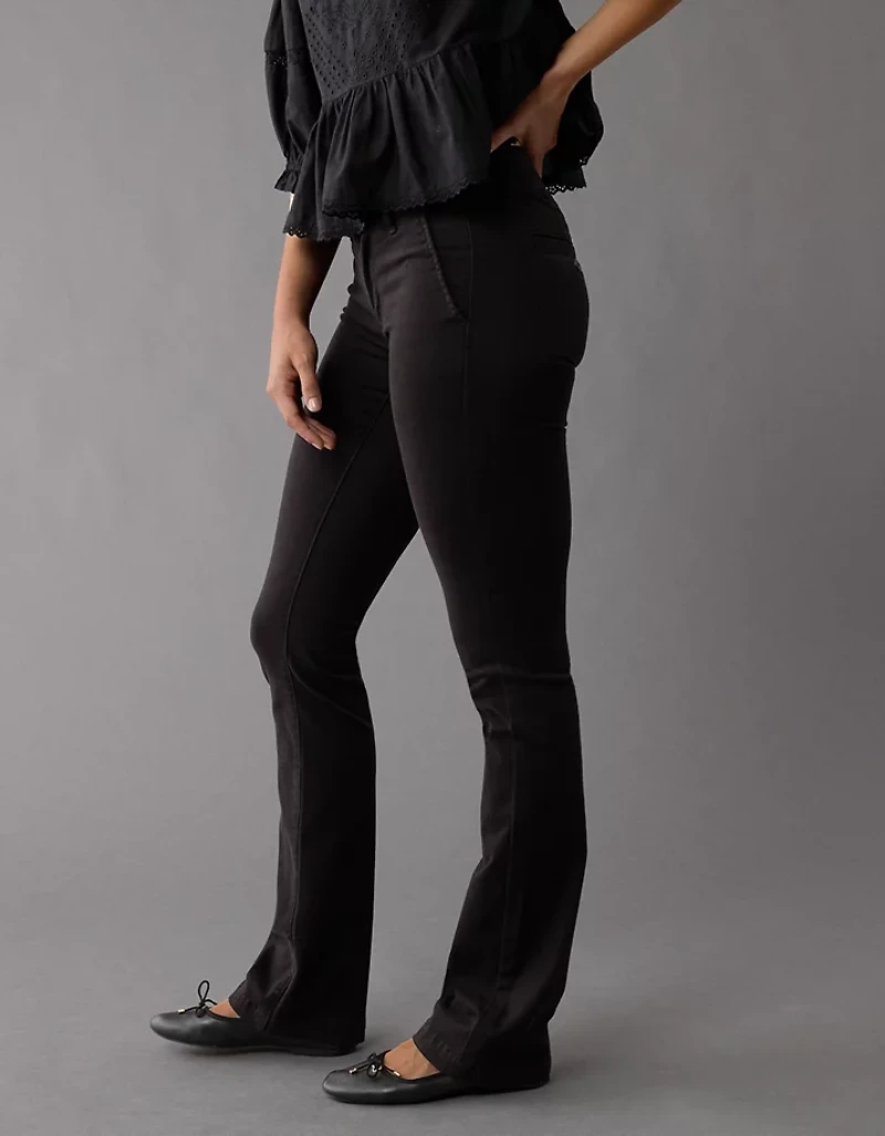 AE Stretch Low-Rise Kick Bootcut Pant