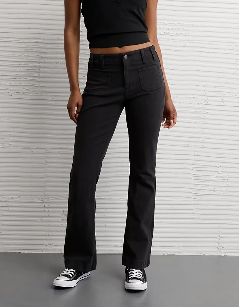 AE Stretch Mid-Rise Classic Bootcut Pant
