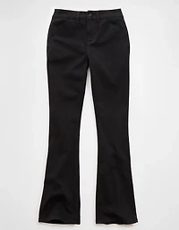 AE Curvy Low-Rise Kick Bootcut Khaki Pant