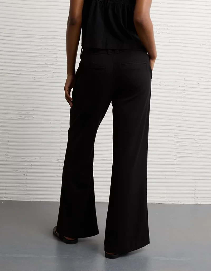 AE Stretch Mid-Rise Flare Trouser