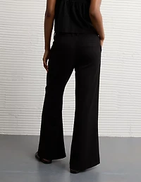 AE Stretch Mid-Rise Flare Trouser