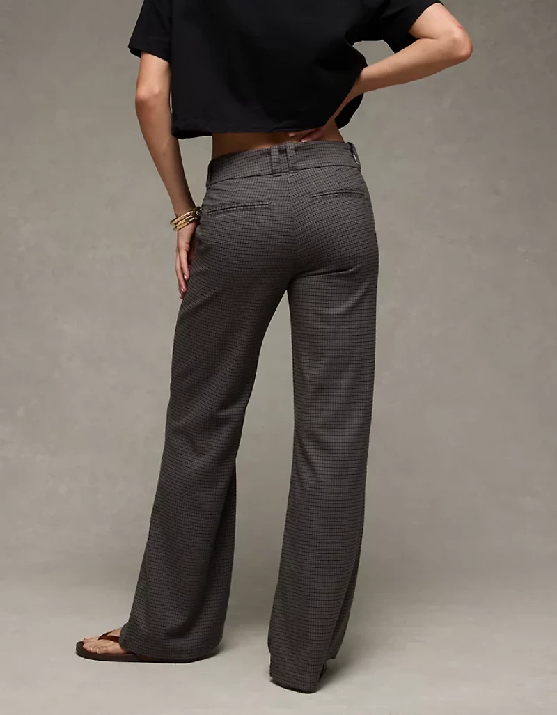 AE Stretch Mid-Rise Flare Trouser