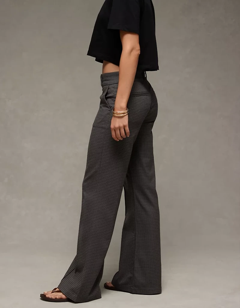 AE Stretch Mid-Rise Flare Trouser