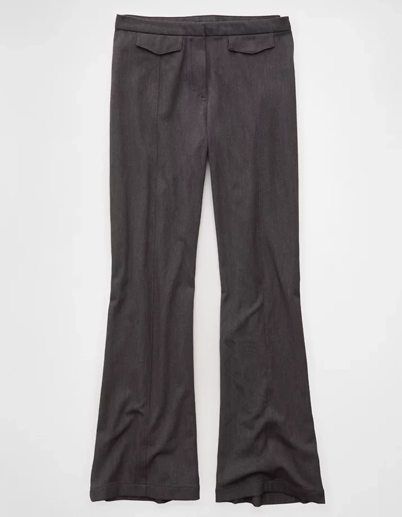 AE Stretch Mid-Rise Flare Trouser