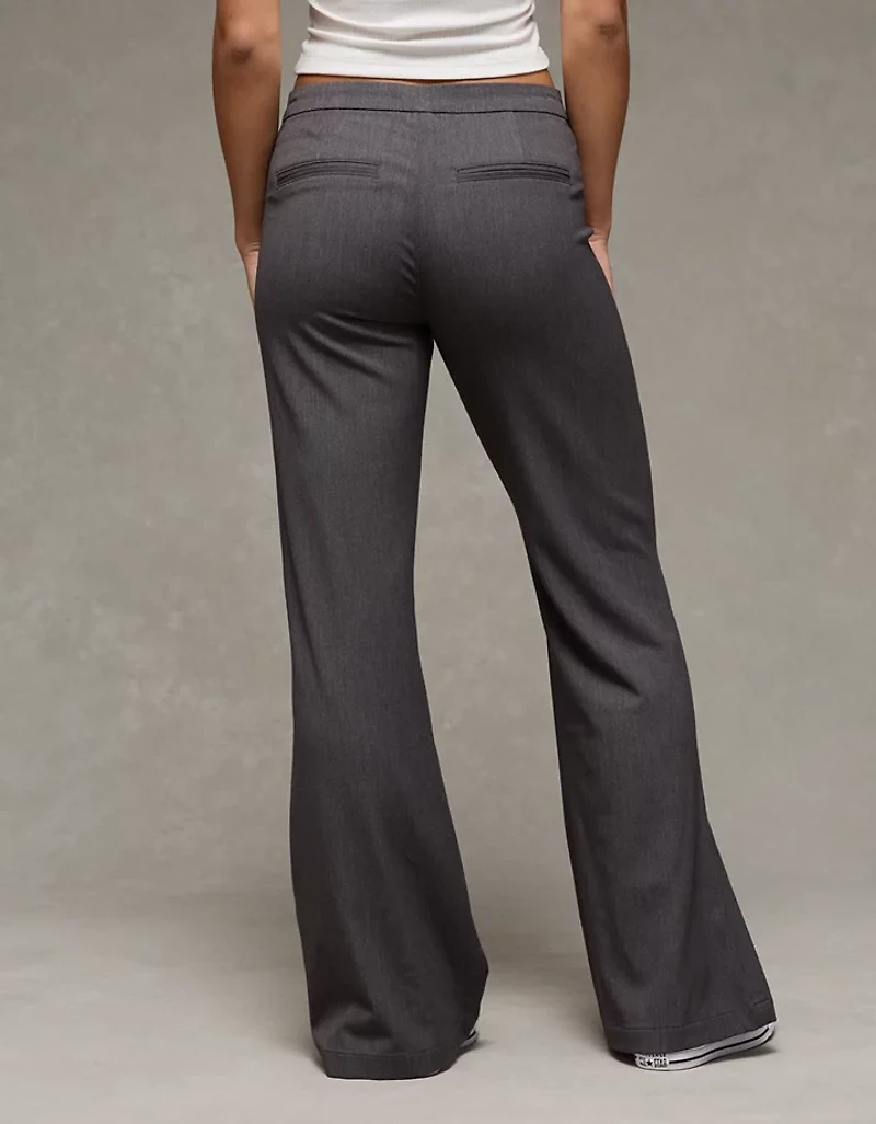 AE Stretch Mid-Rise Flare Trouser