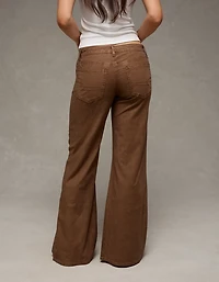 AE Stretch Lightweight Super Low-Rise Flare Pant
