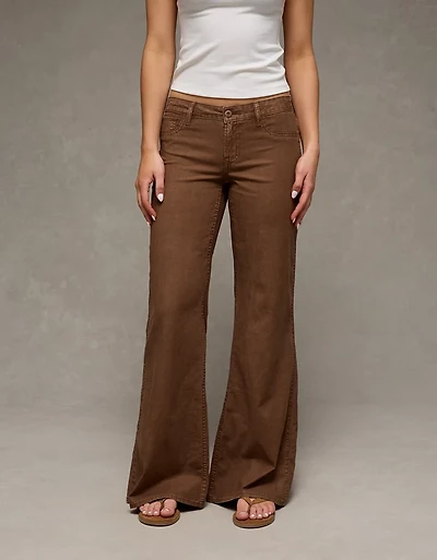 AE Stretch Super Low-Rise Flare Pant