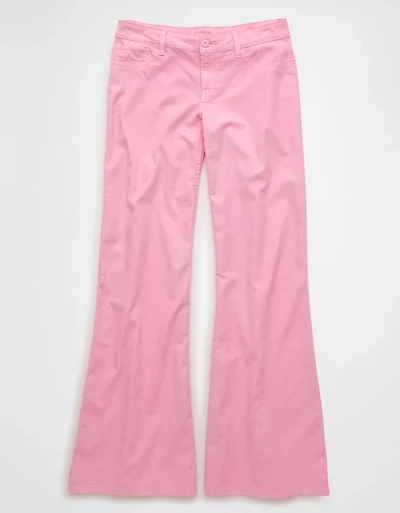 AE Stretch Super Low-Rise Flare Pant