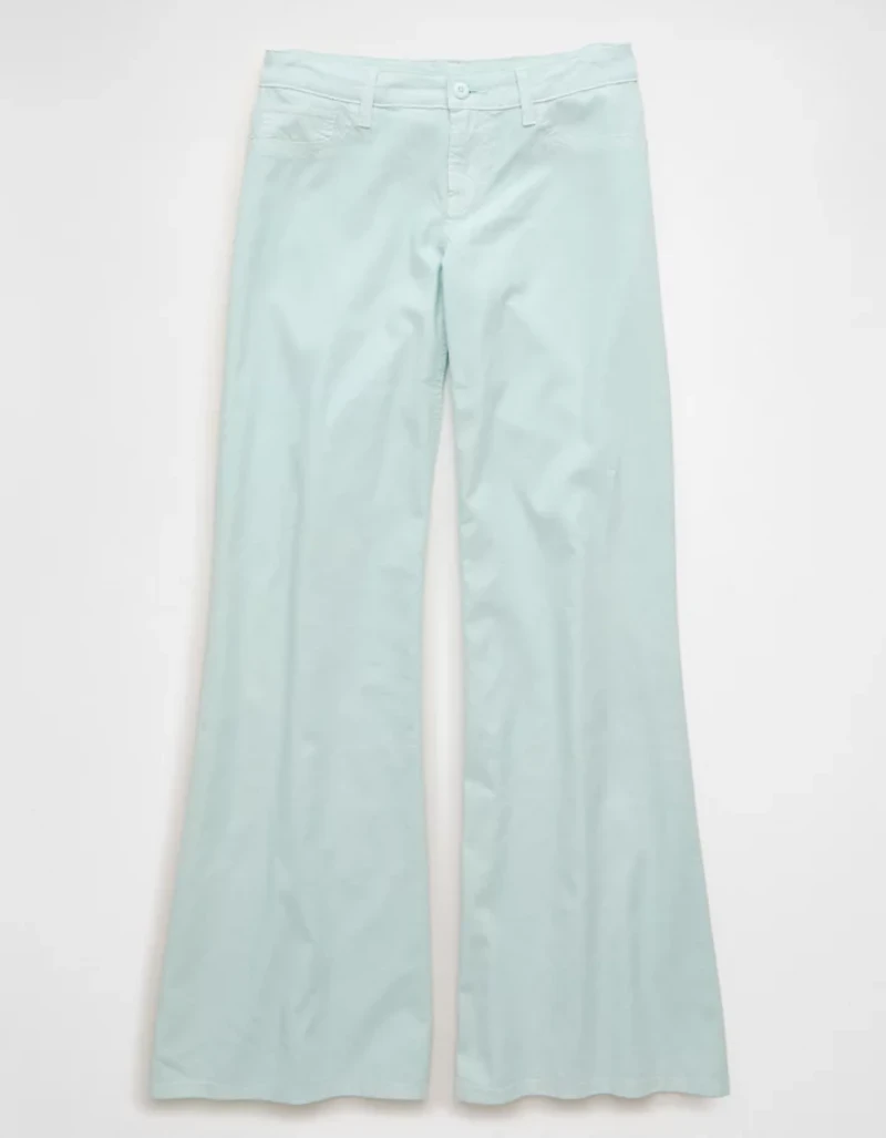 AE Stretch Lightweight Super Low-Rise Flare Pant