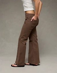 AE Stretch Low-Rise Flare Pant