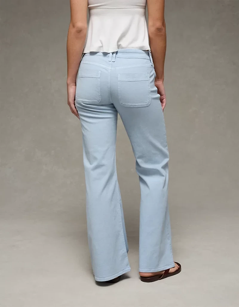 AE Stretch Low-Rise Flare Pant