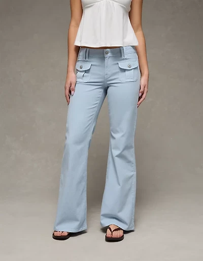 AE Stretch Low-Rise Flare Pant