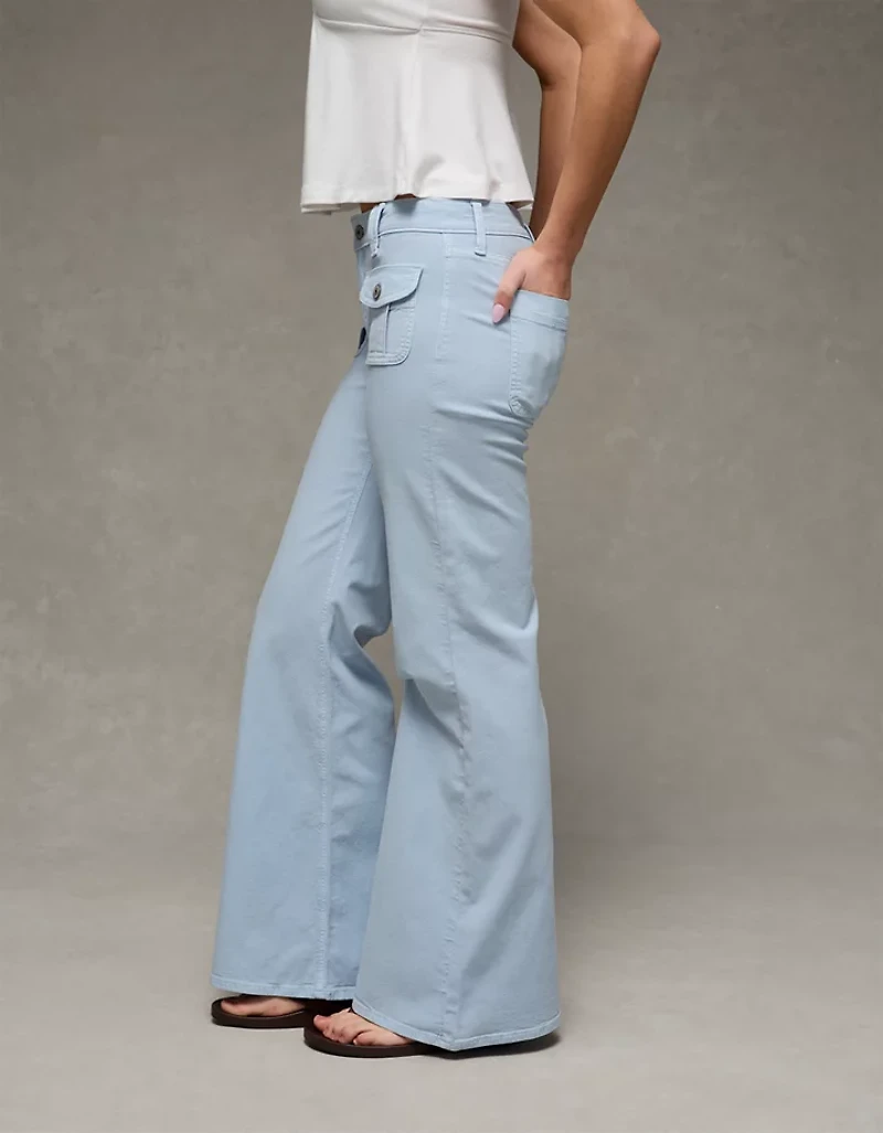 AE Stretch Low-Rise Flare Pant