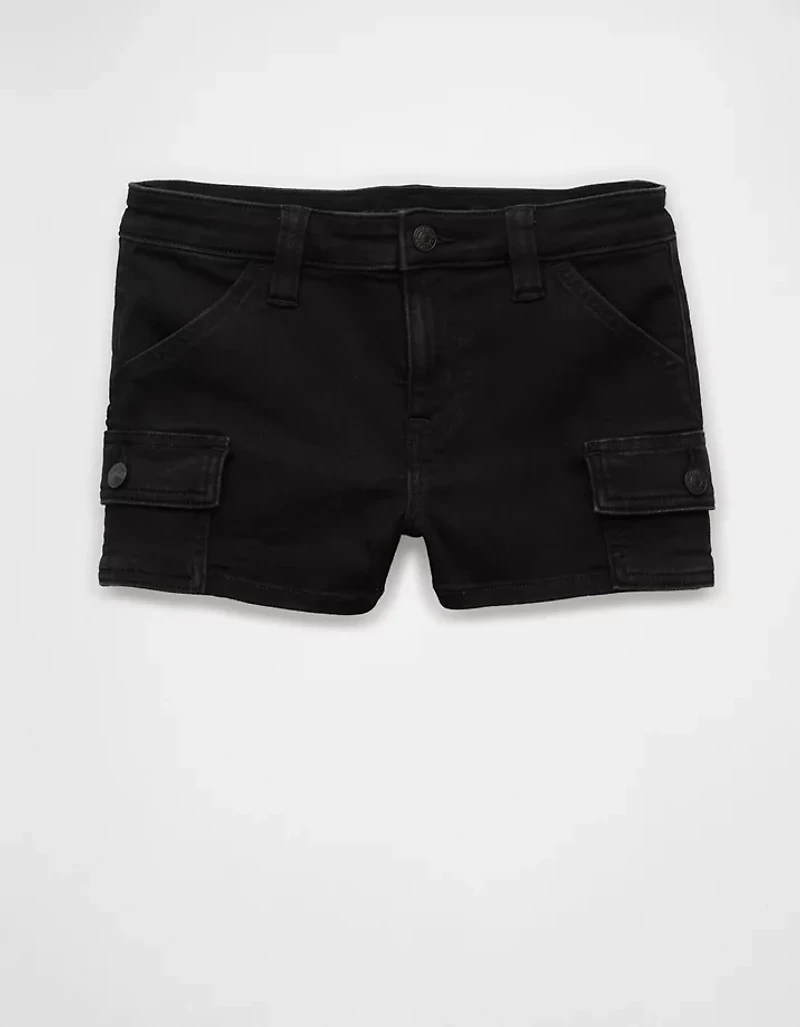 AE Next Level High-Waisted Denim Short
