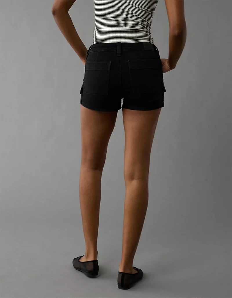 AE Next Level High-Waisted Denim Short