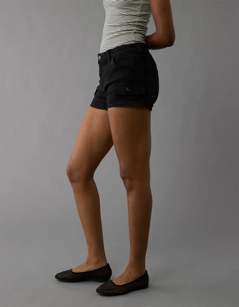 AE Next Level High-Waisted Denim Short