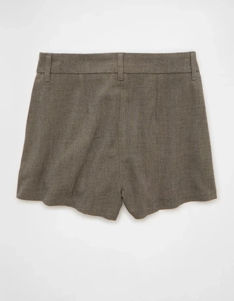 AE Super High-Waisted Pleated Trouser Short