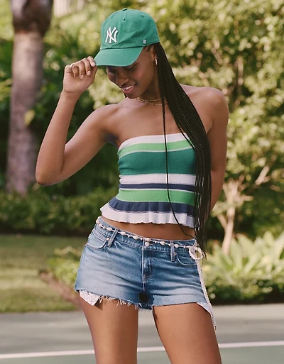 AE Stretch Super Low-Rise Denim Perfect Shortie