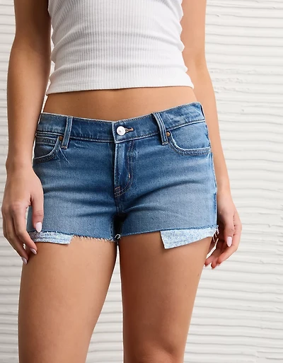 AE Stretch Super Low-Rise Denim Perfect Shortie