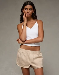 AE Dreamy Drape Stretch Low-Rise Pull-On Shortie